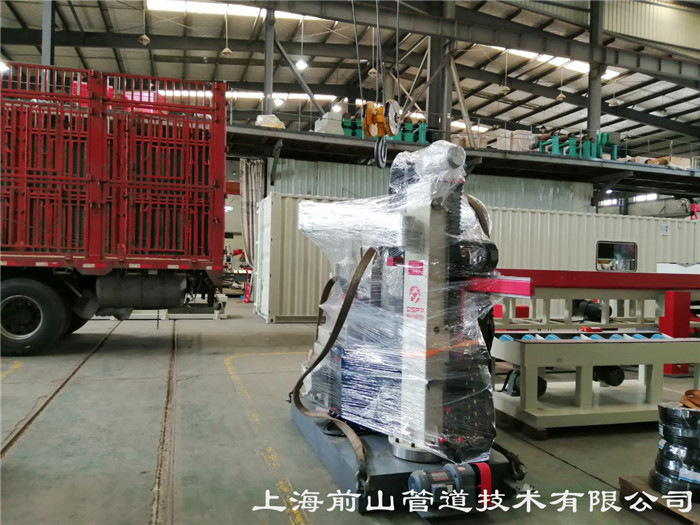 江苏某工程公司订购的管道预制设备昨日发货(图2)